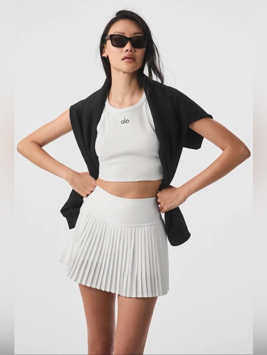 ALO Yoga Dresses & Skirts - ALO Yoga - Grand Slam Tennis Skirt - White